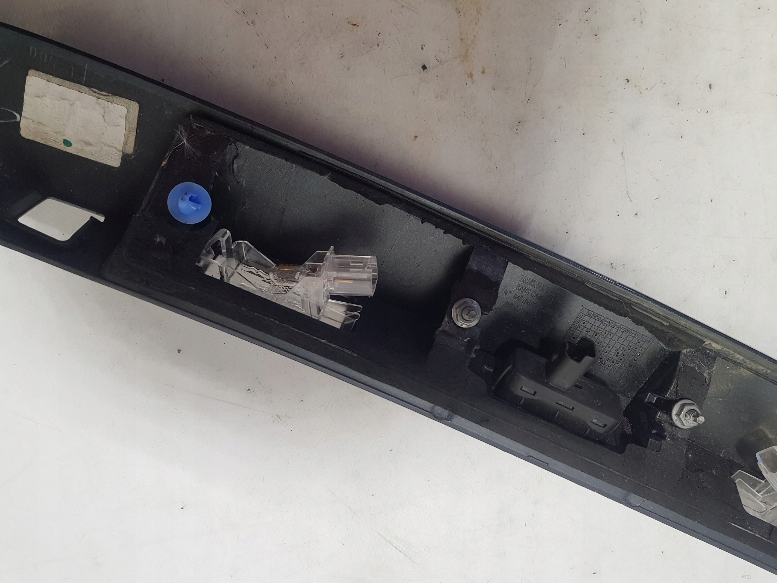 moulding cap bonnet boot RENAULT ZOE II 848106861R