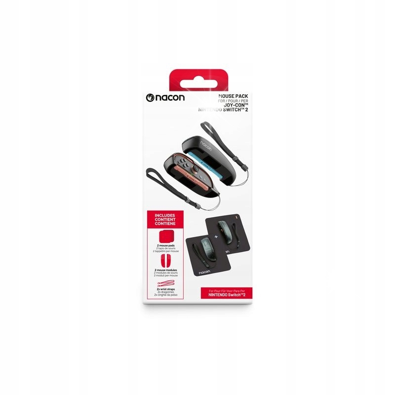 Zestaw nakładka mysz + podkładka do Joy-Con do konsoli Nintendo Switch 2