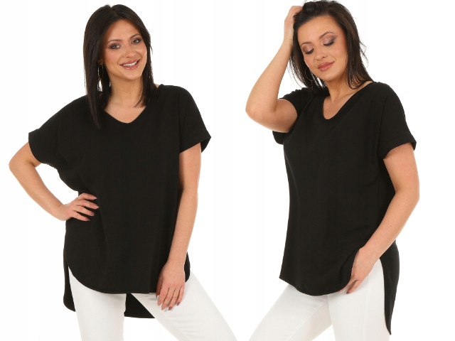 

F625 Oversizowa asymetryczna Tunika