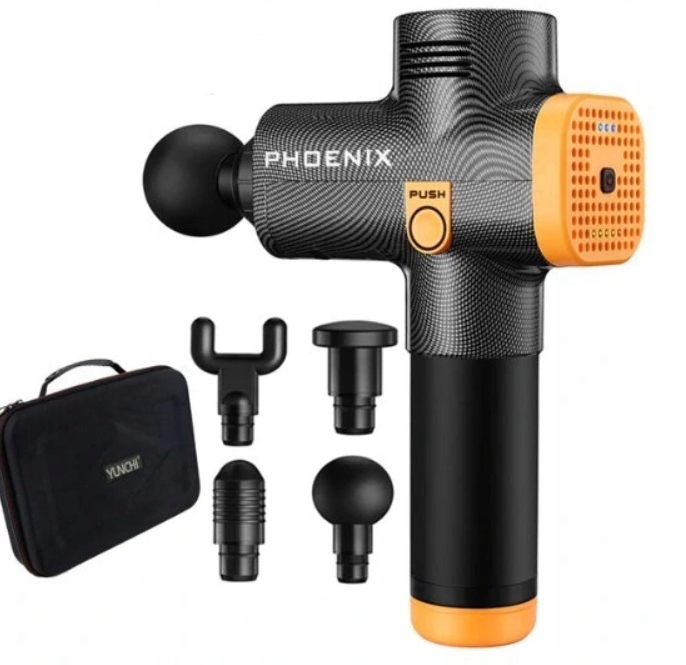 Masážní Pistole Phoenix Masážní Přístroj LCD