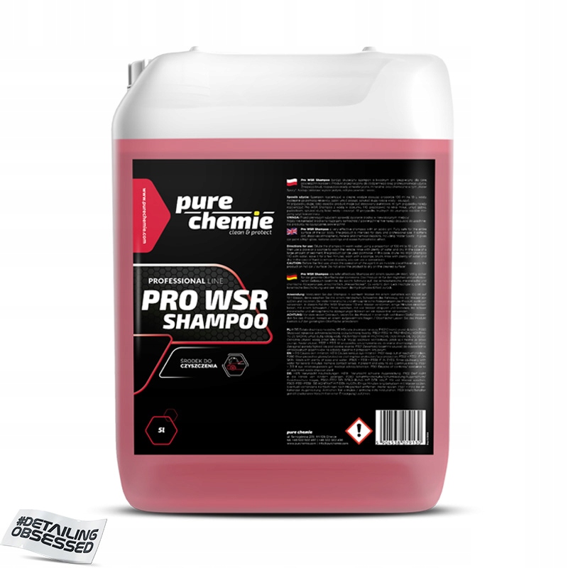 Pure Chemie Pro WSR Shampoo 5L-кислый шампунь
