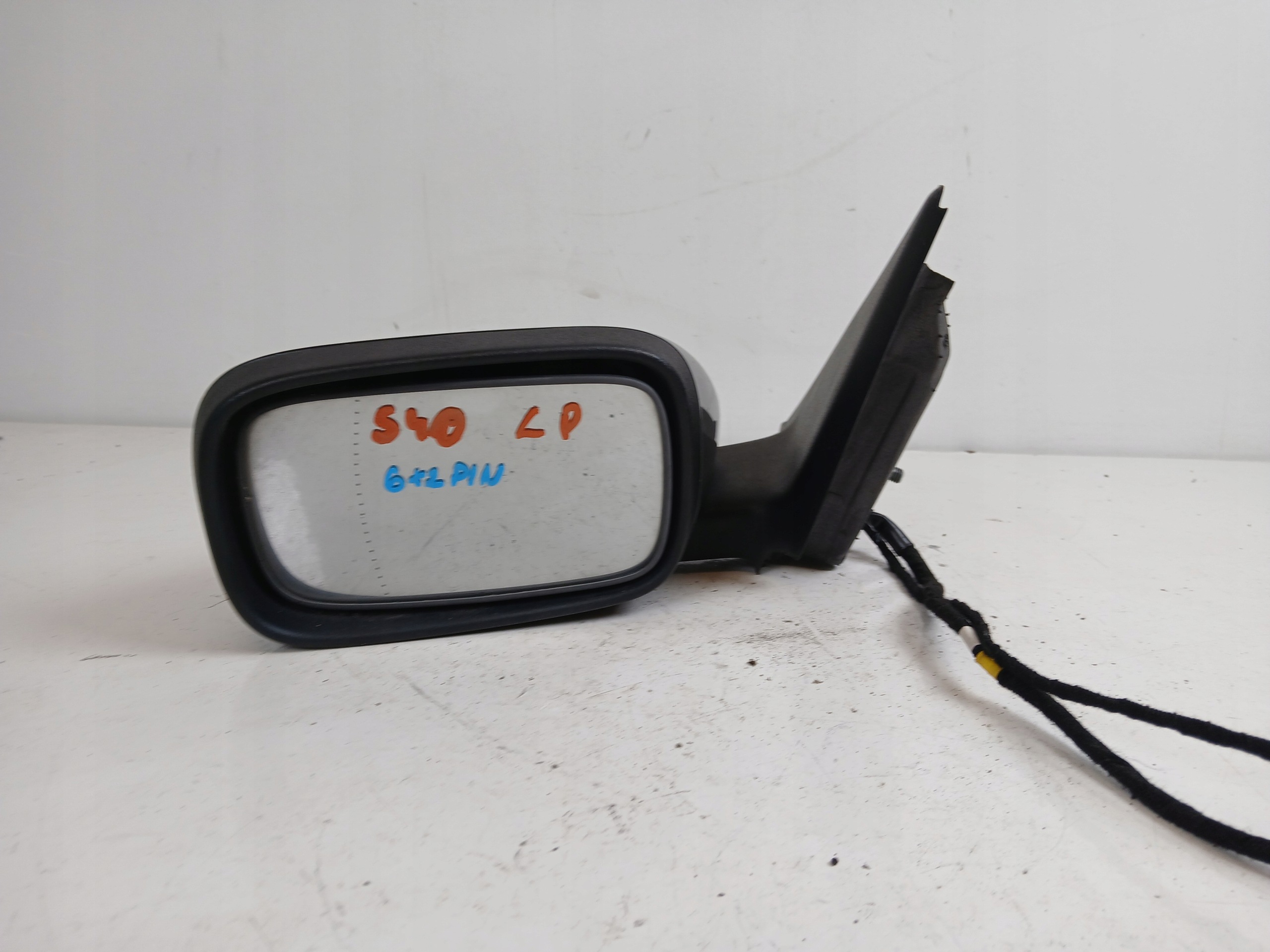 VOLVO S40 II mirror left 8 PIN SZARE
