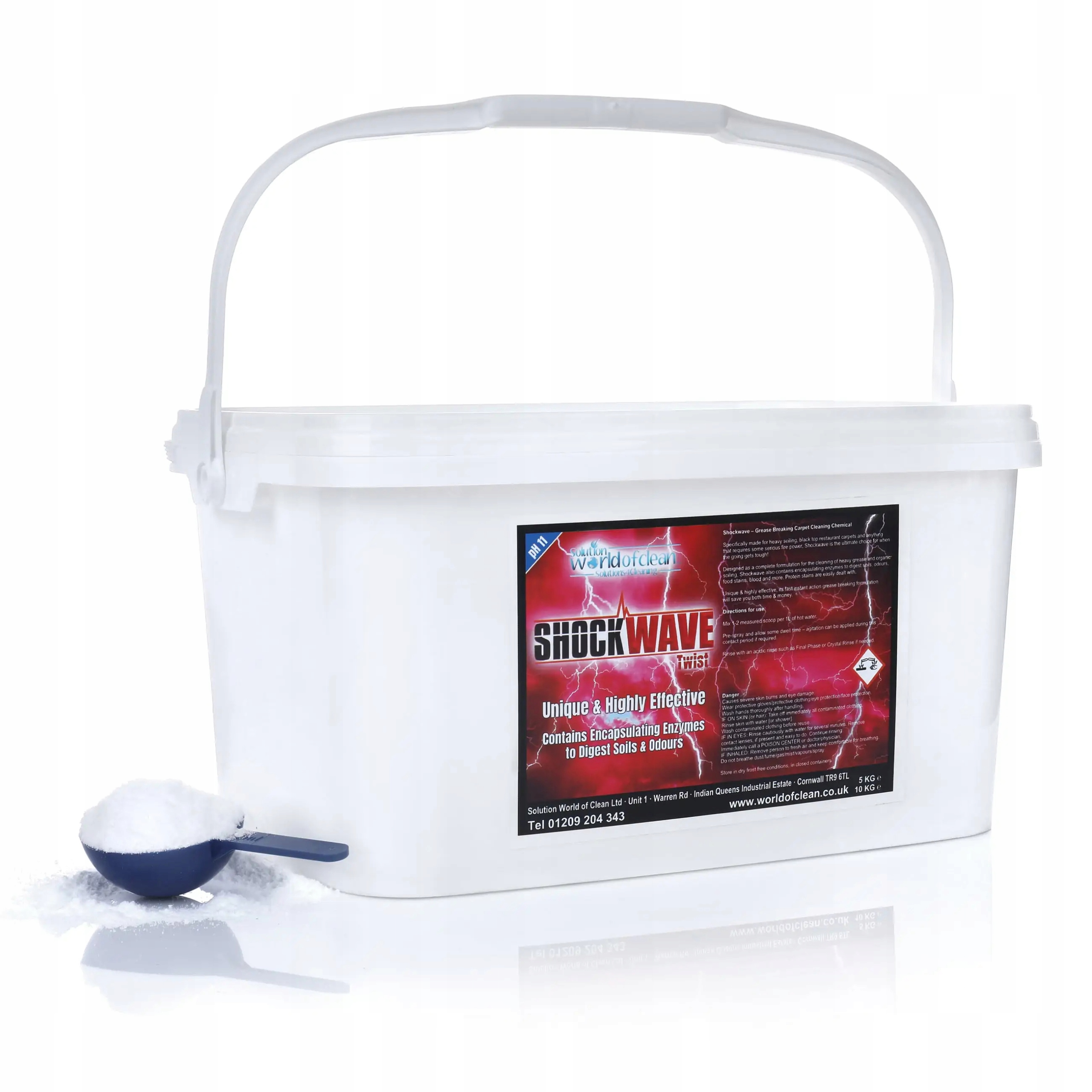 Solution World of Clean Shockwave 5kg sprej na silné nečistoty