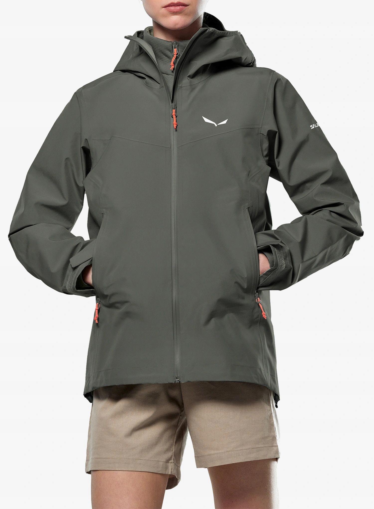 Dámská bunda Salewa Puez Gtx 3L Epe Jacket tmavě zelená 34 (xs)