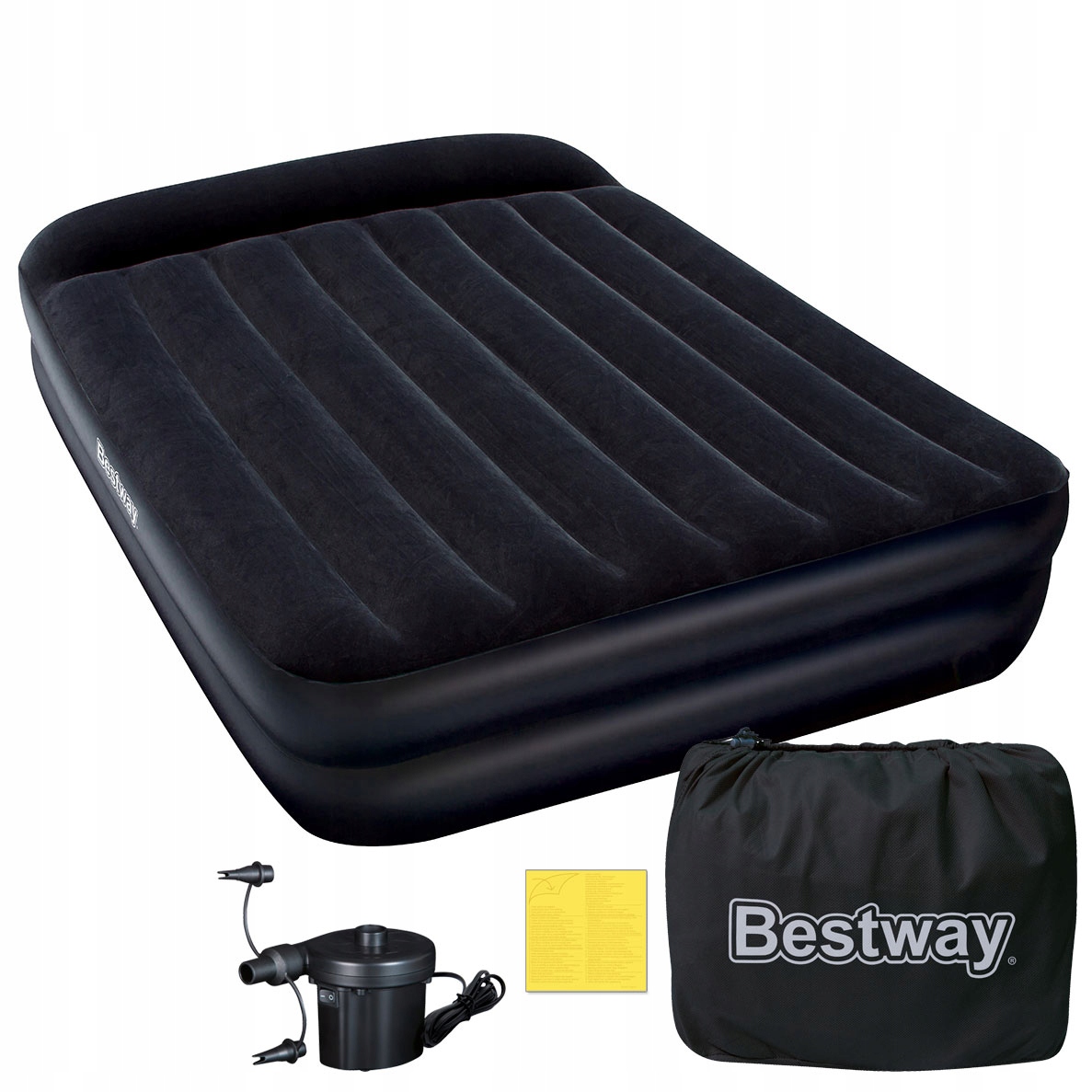 

Materac Dmuchany Z Pompką 203x152x46 Bestway 67345