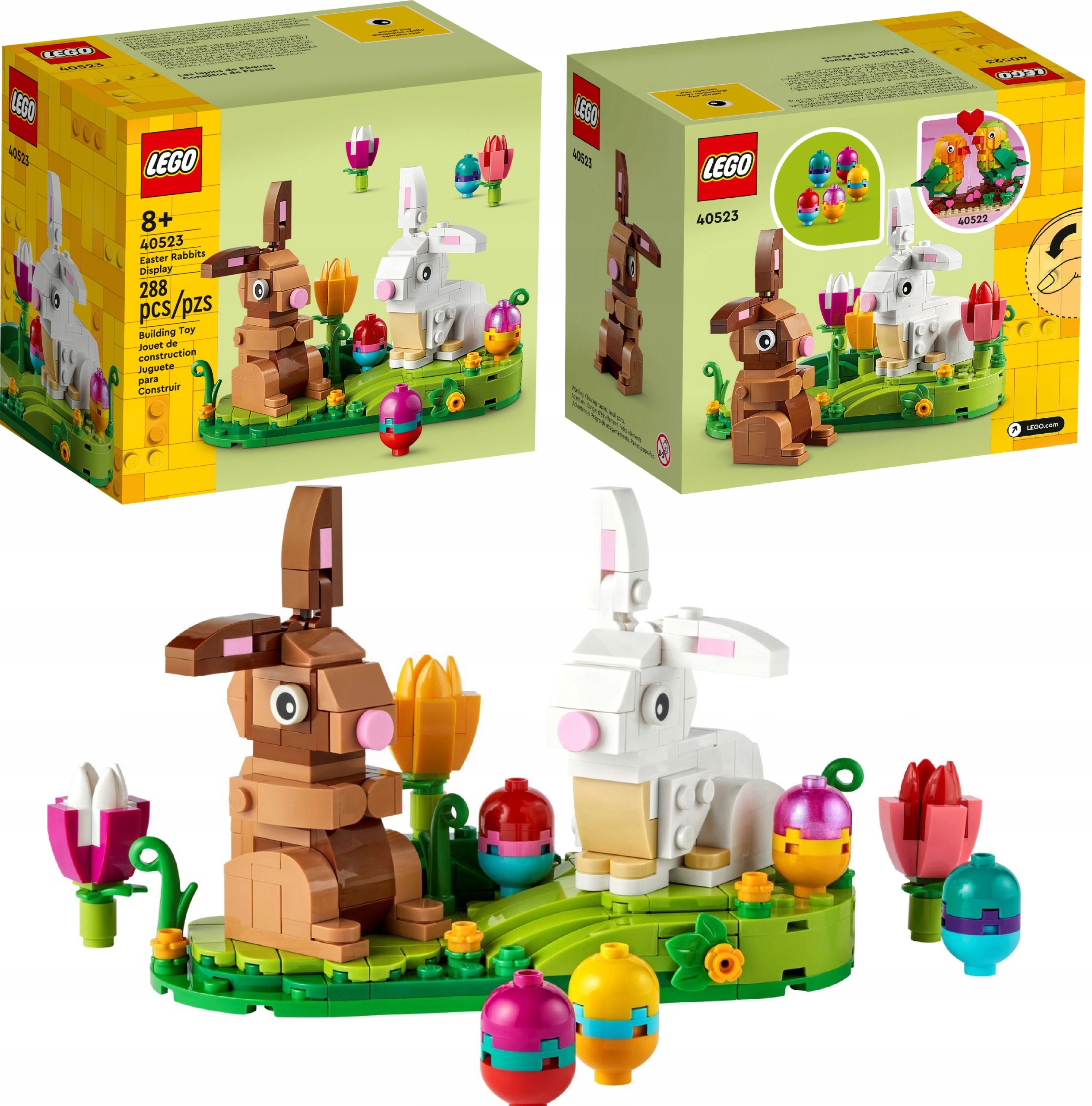 LEGO CLASSIC 40523 ZAJĄCZKI WIELKANOCNE PREZENT