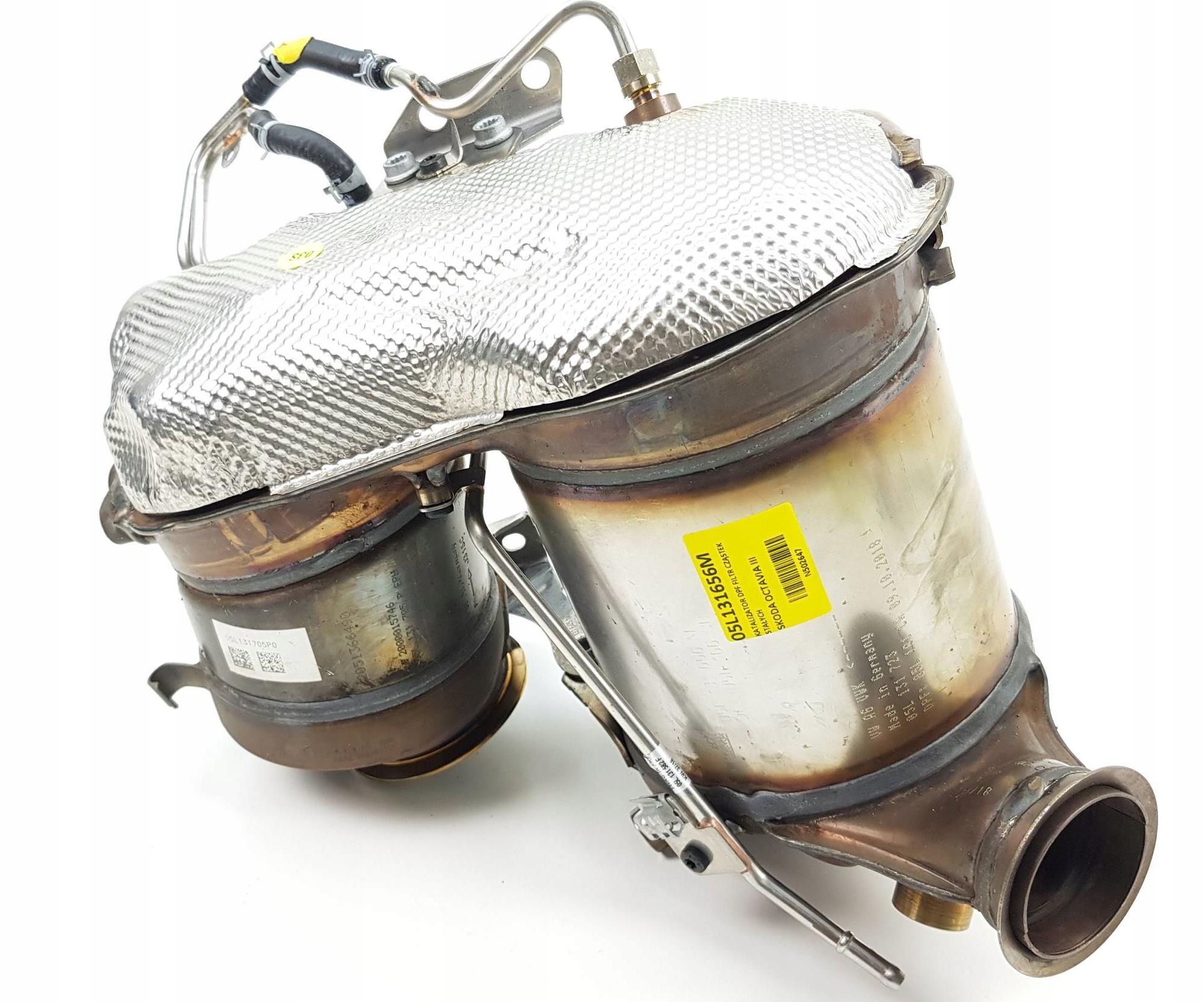 NOWY ORG KATALIZATOR DPF FILTR CZASTEK STALYCH VW Part number 05L131656M 05L131902B