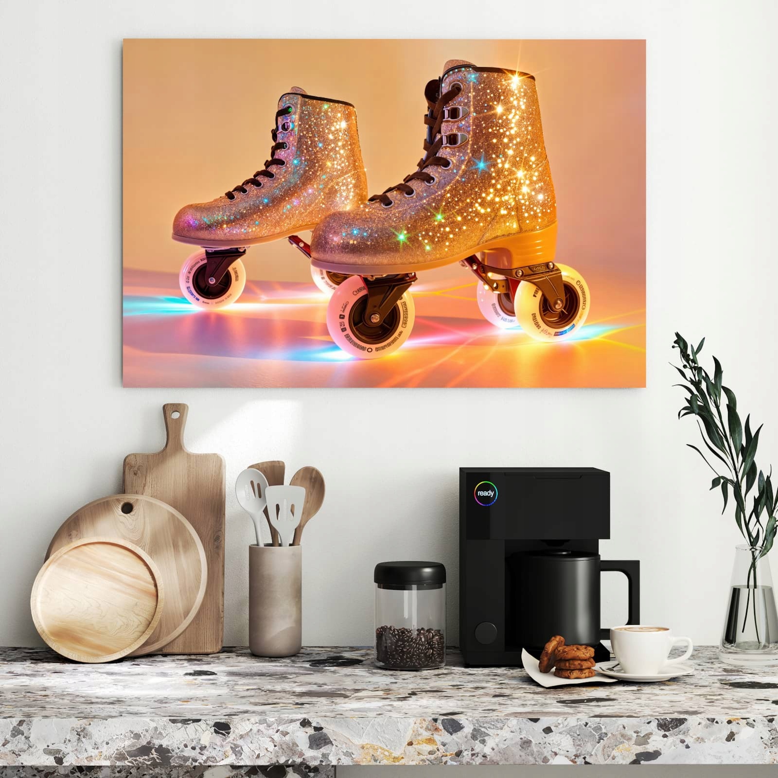 Magnetická tabule Brokat Wrotki 90 × 60 cm