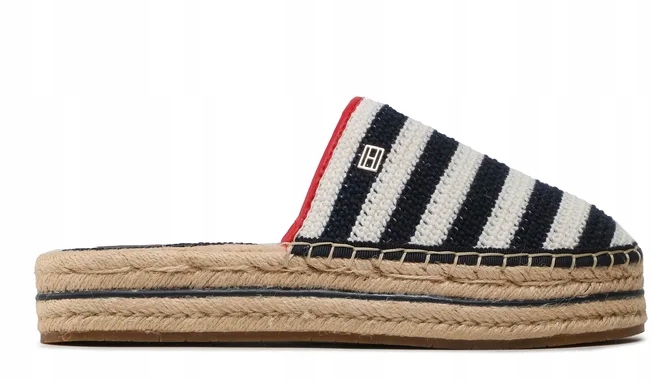 Tommy Hilfiger Espadrilky Feminine Crochet Mule Espadrille nazouváky vel. 36