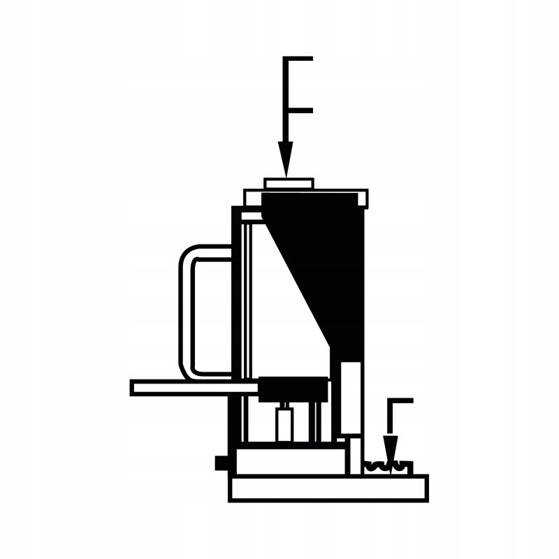 PODNOŚNIK MASZYNOWY 20t MH 20 UNICRAFT 6190020 Marka Unicraft