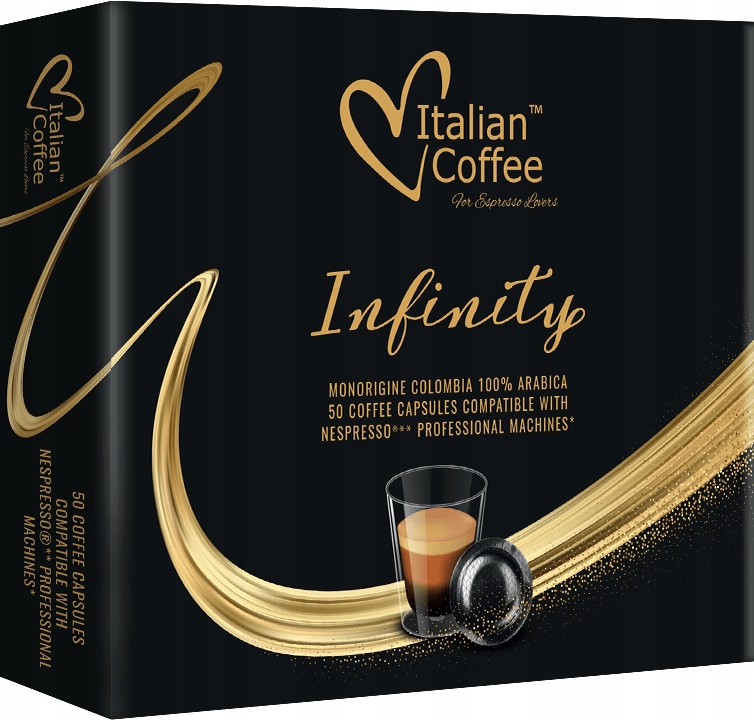 Infinity 100% Arabika z Kolumbie Nespresso Professional 50 kapslí