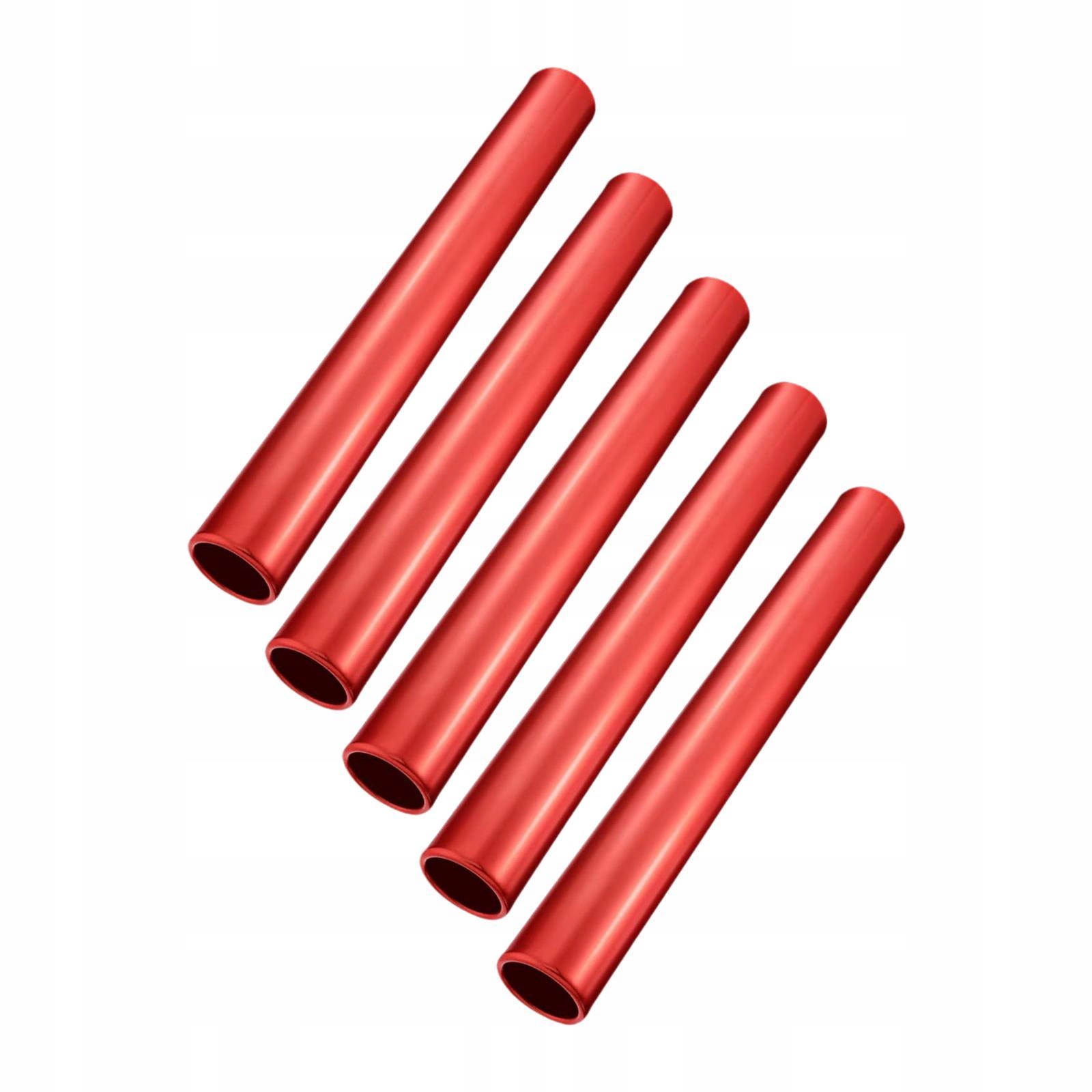 5 Pieces Track Field Relay Batons Nonslip Portable 11.42