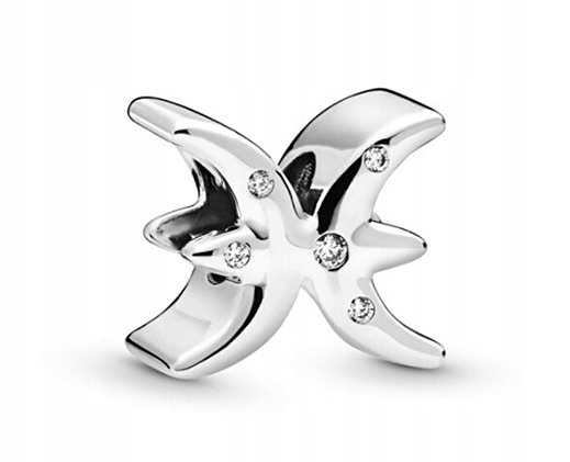 CHARMS ZAWIESZKA znak zodiaku RYBY S925