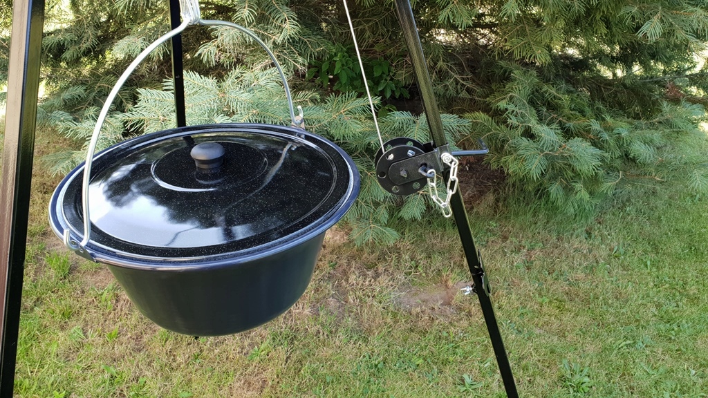 TRÓJNÓG GRILL KOCIOŁEK 14 LITRÓW WĘGIERSKI Producent inna