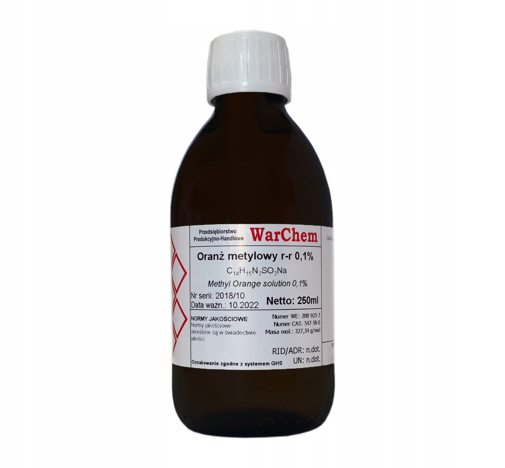 

Oranż Metylowy 250ml Warchem [50095]