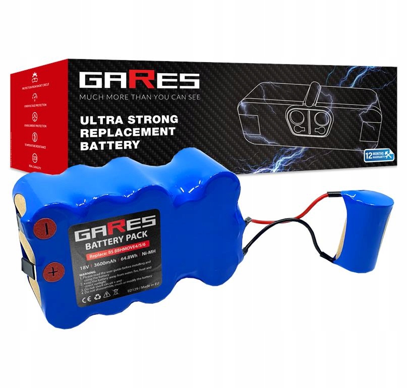 Akumulátor Baterie pro Bosch BBHMOVE6 BBHMOVE4 BBHMOVE5 FD9403 18V 3,6Ah