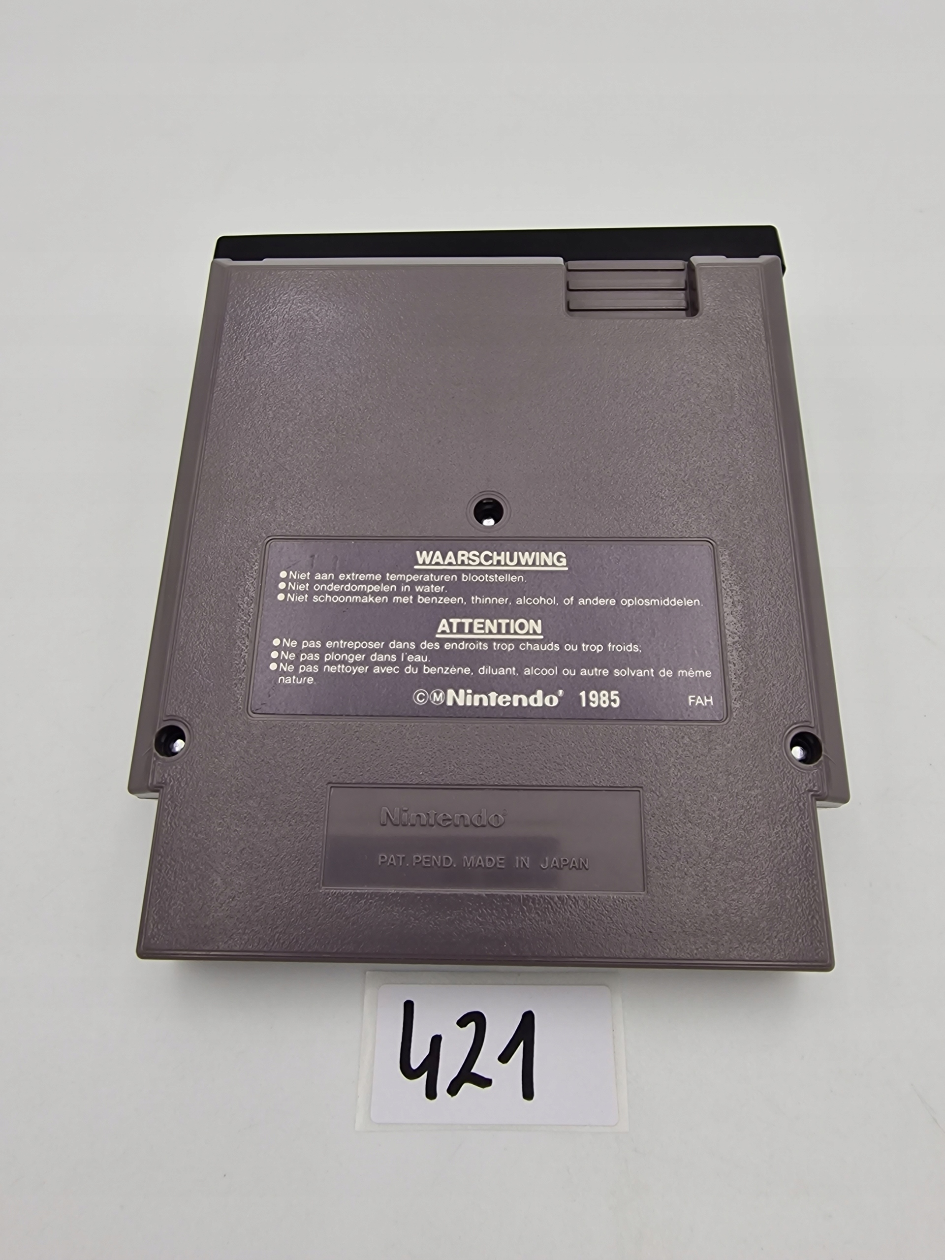 NINTENDO NES WRATH OF THE BLACK MANTA Platforma Nintendo NES