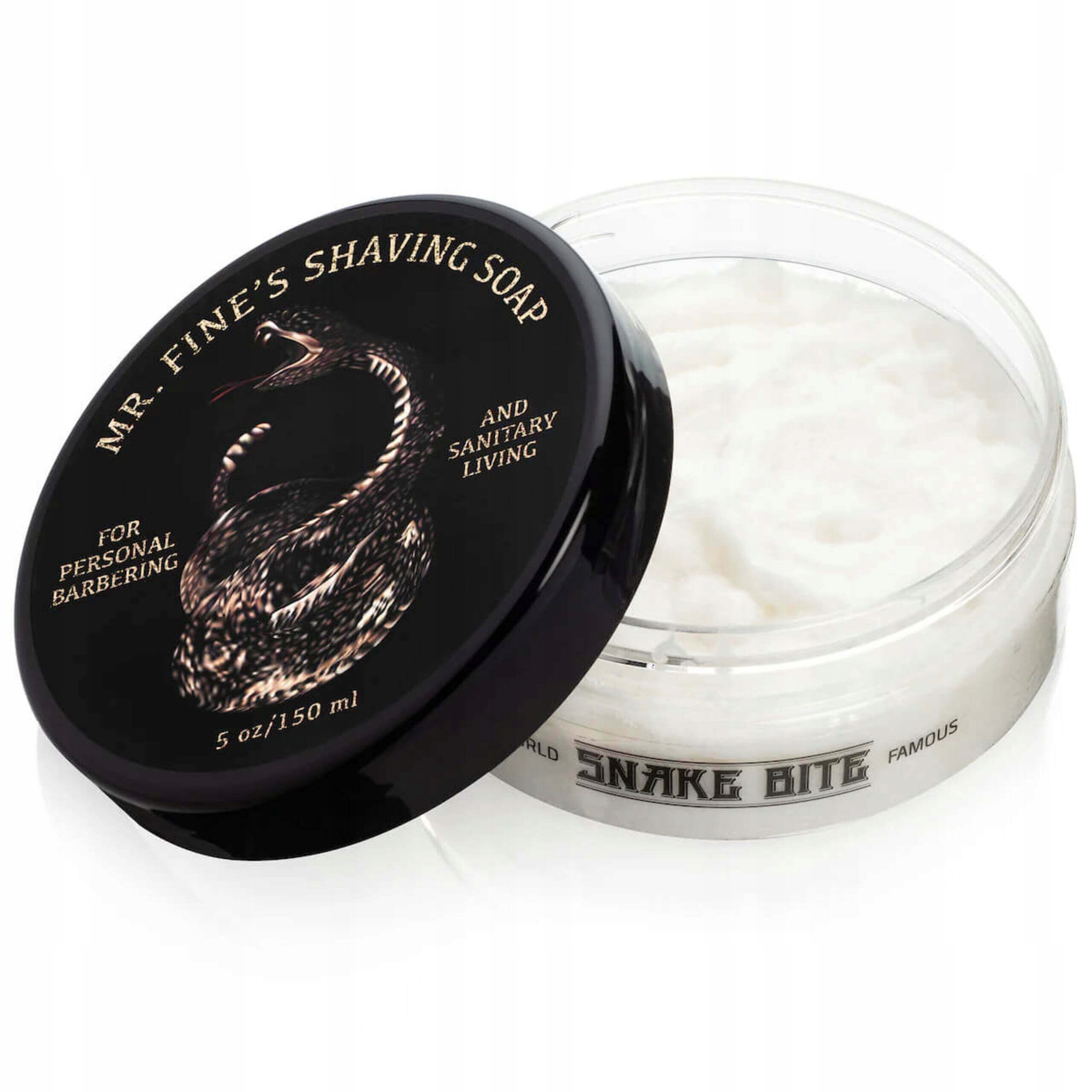 Fine Mýdlo na holení Shaving Soap Snake Bite 150 ml