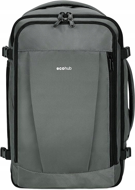 Batoh Cestovní Příruční Zavazadlo Ryanair Ecohub 40X20X25cm 20L Šedý
