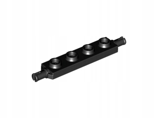 

Lego 2926 Płytka 1x4 Osie Czarny 6338416 292626 1N