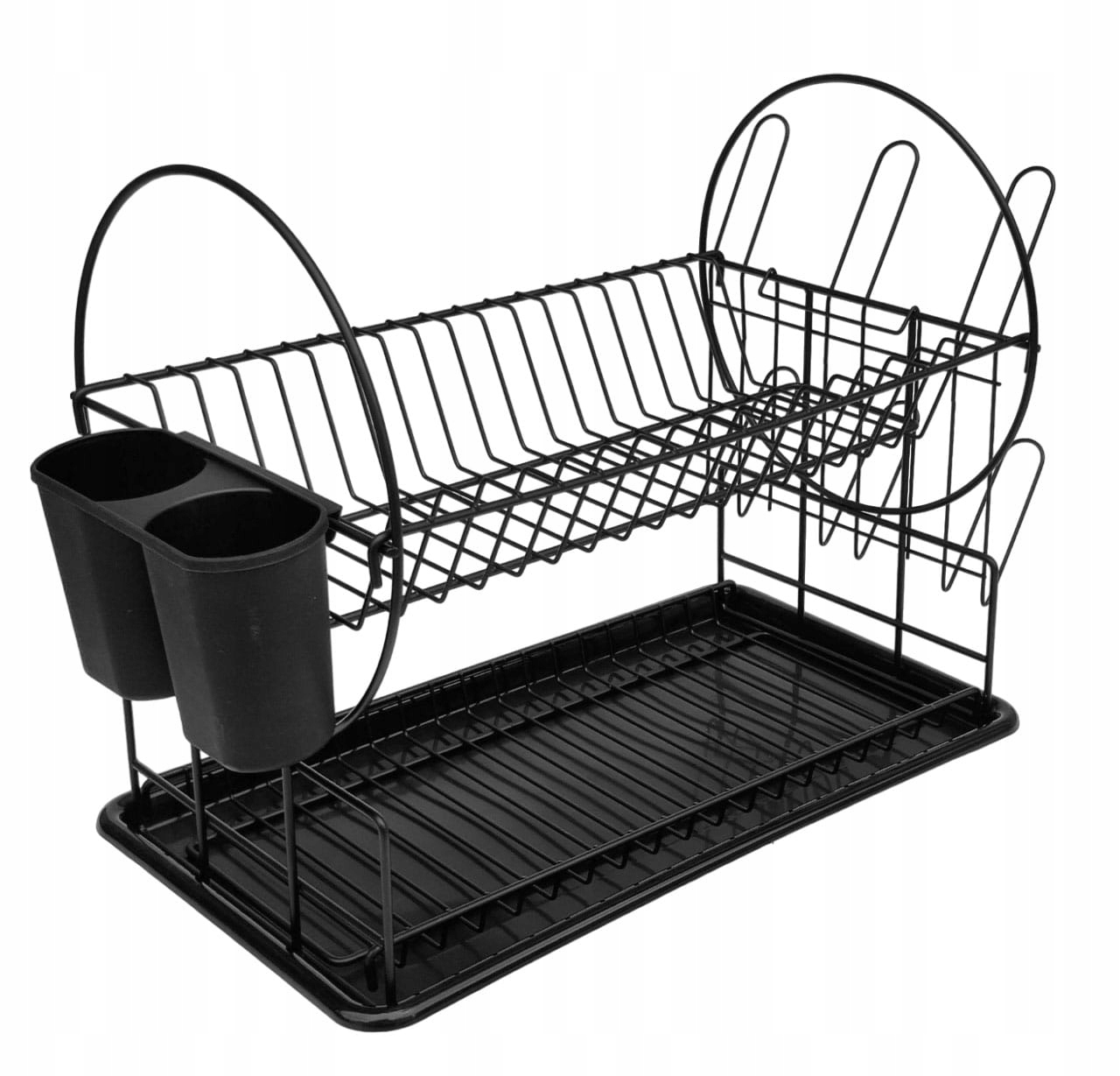 SUSZARKA OCIEKACZ DO NACZYŃ DWUPOZIOMOWA DWUPOZIOMOWY NACZYNIA SZTUĆCE