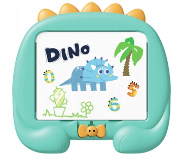 MAGNETIC EDUCATIONAL ERASABLE BOARD ACCESSORIES WITH DINOSAURS MOTIVE Product height 24 cm