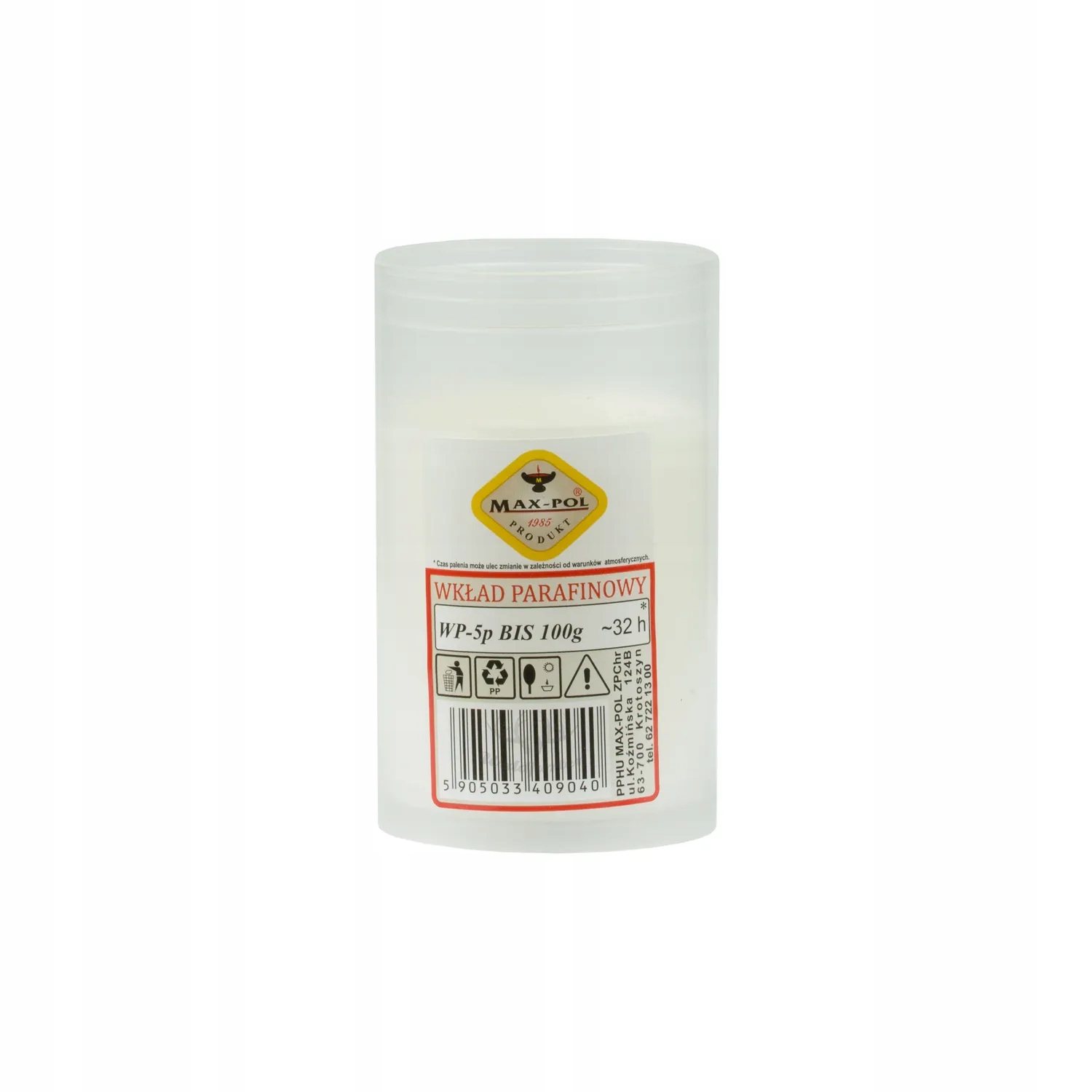 wkład do zniczy  WP-5P BIS  100g — 2