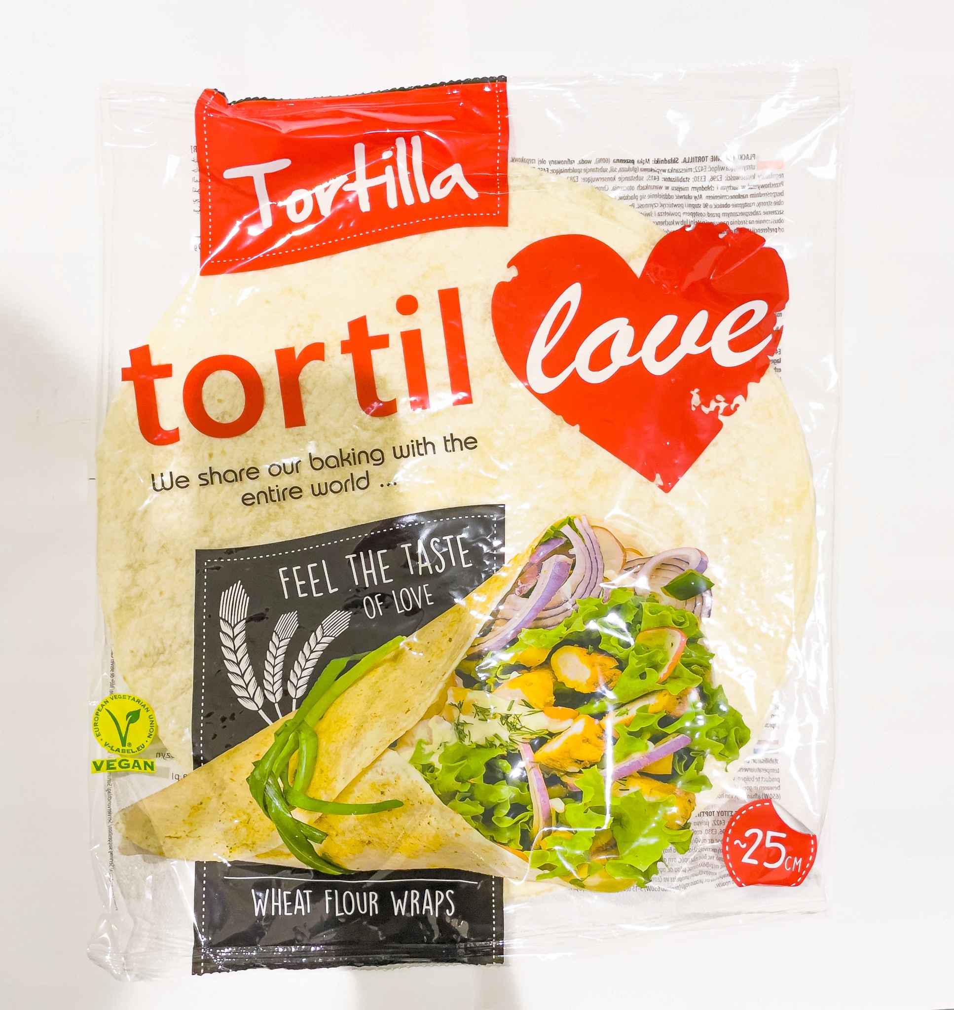 

Tortilla pszenna 25cm 60g (4 placki) Turka