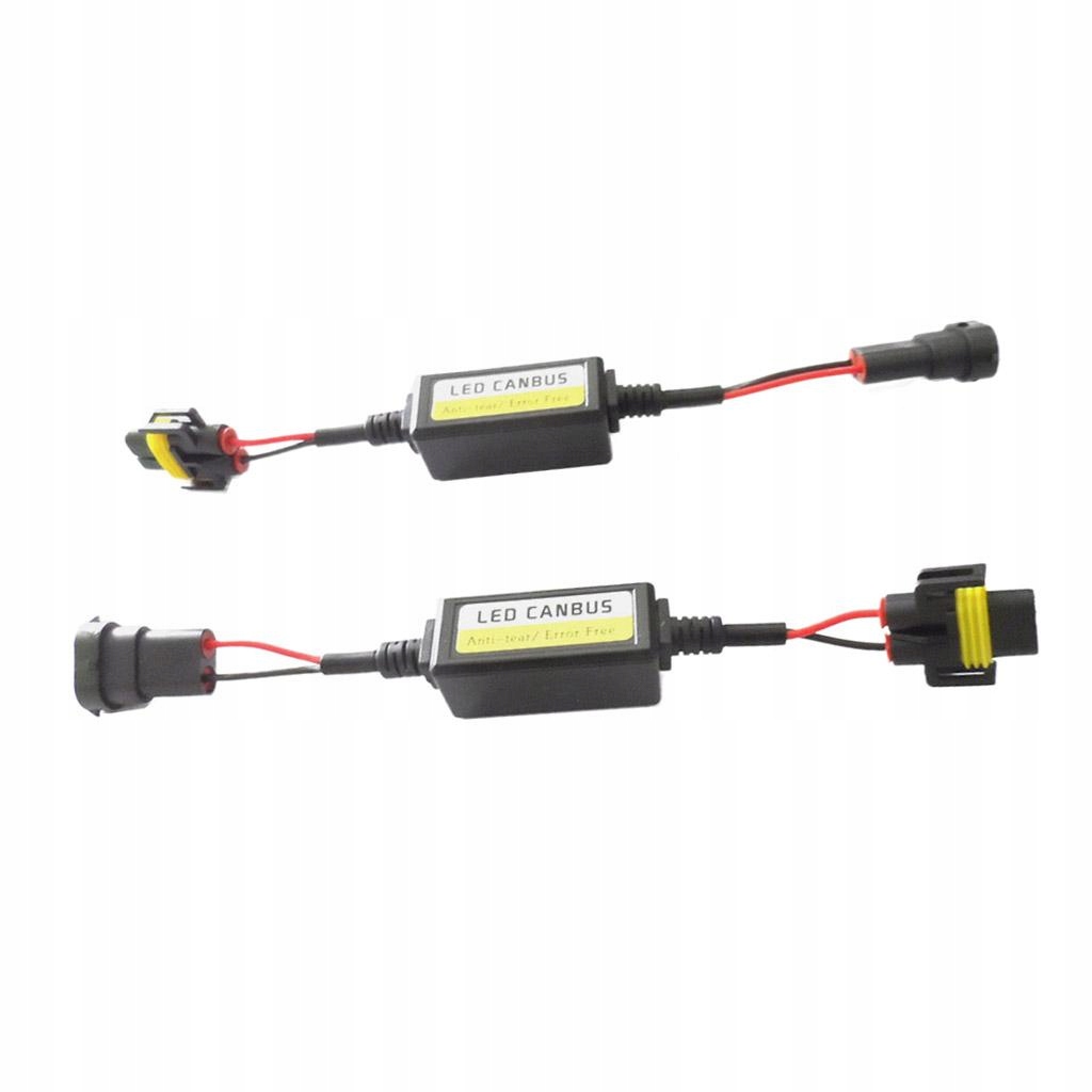 Dekoder Przeciw Migotaniu Wiązka Przewodów Rezystor Żarówki LED Reflektora Migotanie H11