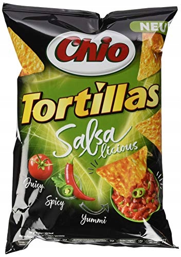 Chio Tortilla Chipsy Salsalicious, (10 x 125 g)