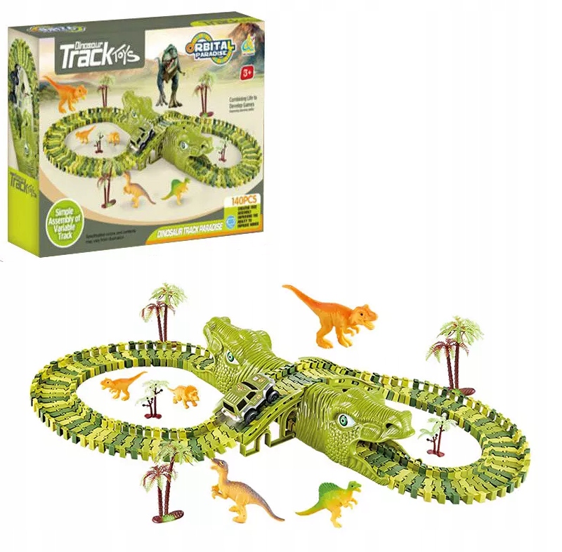 

Tor Wyścigowy XXXL Dinozaur Dino Park Autko