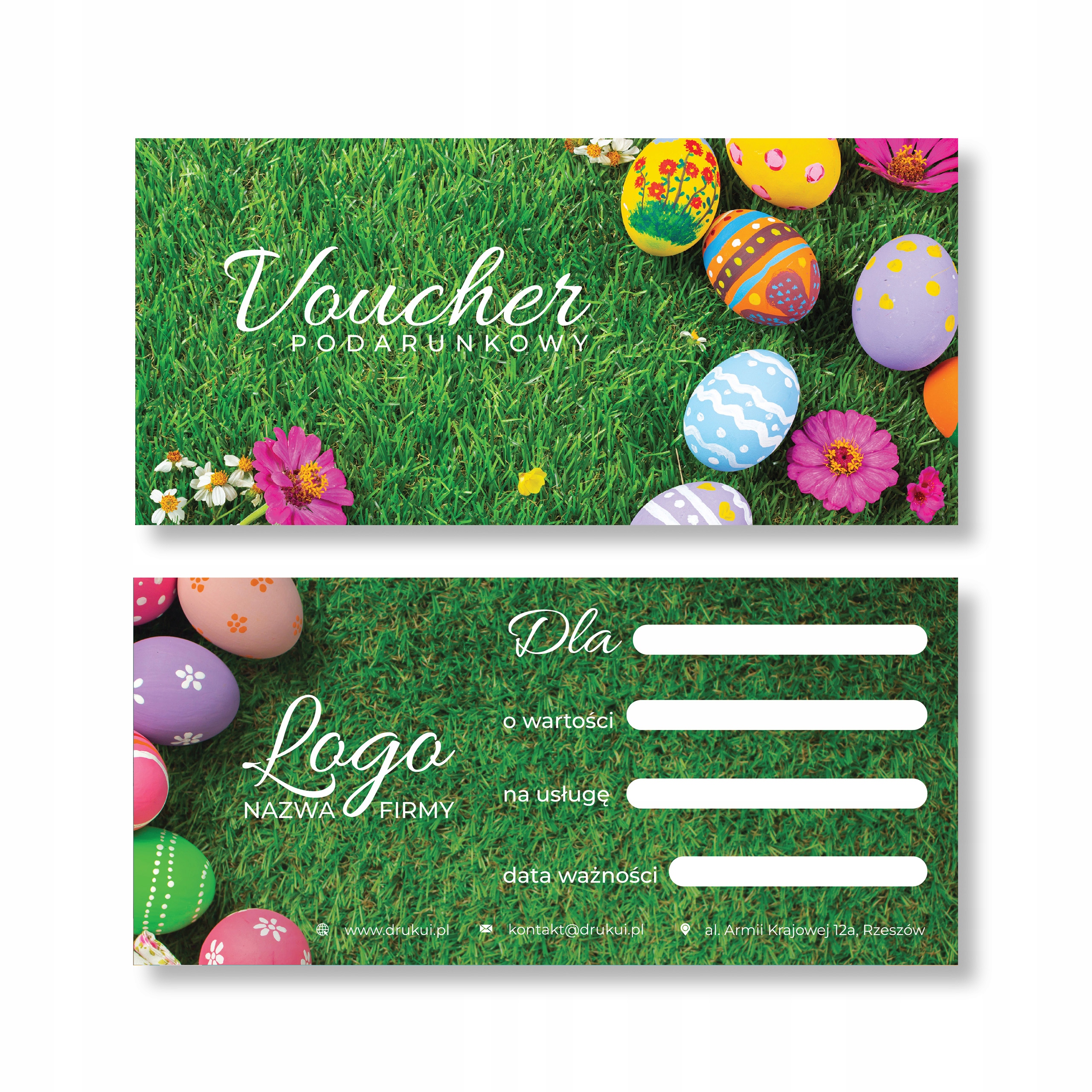 KREATOR VOUCHER DL ŚWIĄTECZNE WIELKANOC 100SZT.