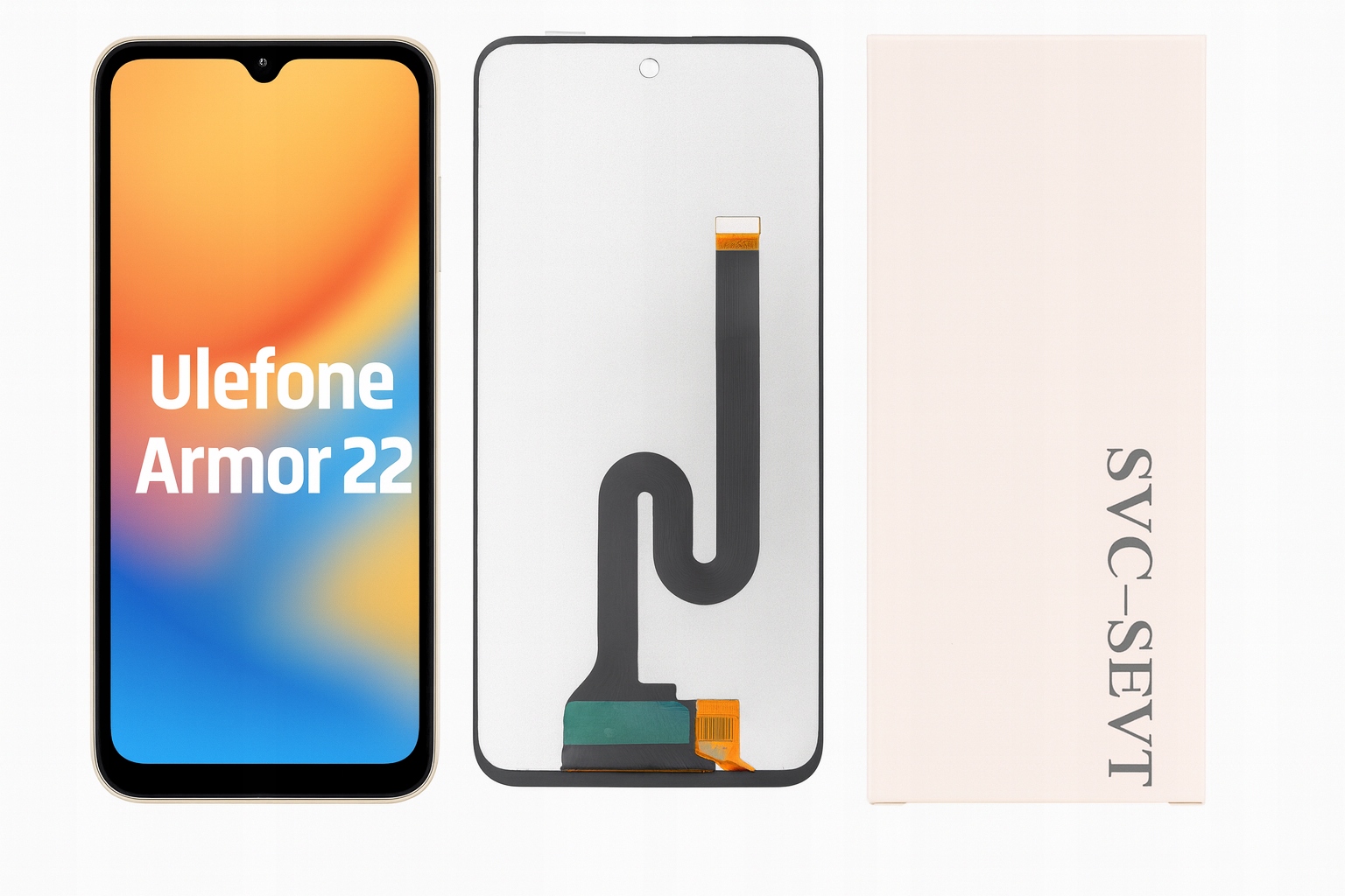 Displej panelová obrazovka pro ulefone armor 22 (servisní balíček)