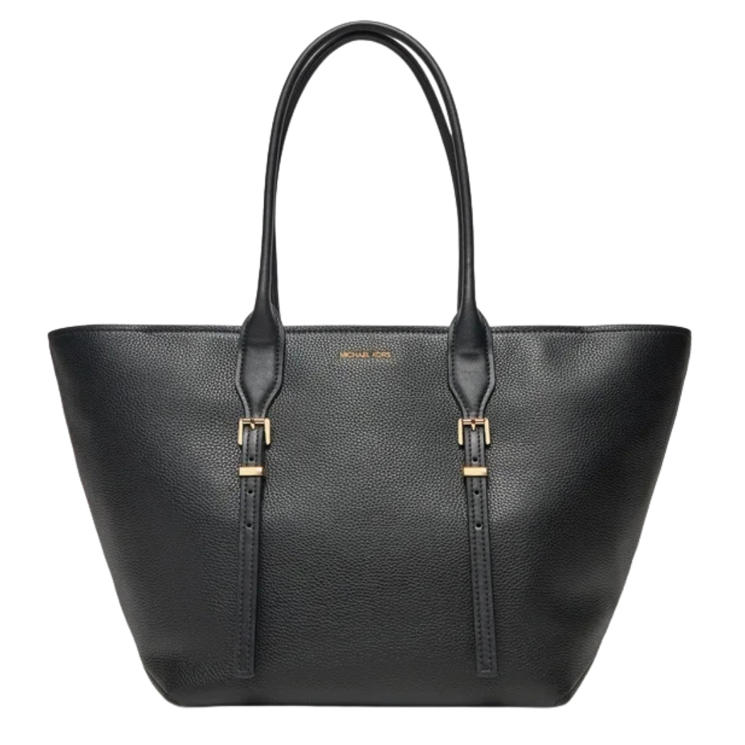 Michael Kors Černá kožená shopperka