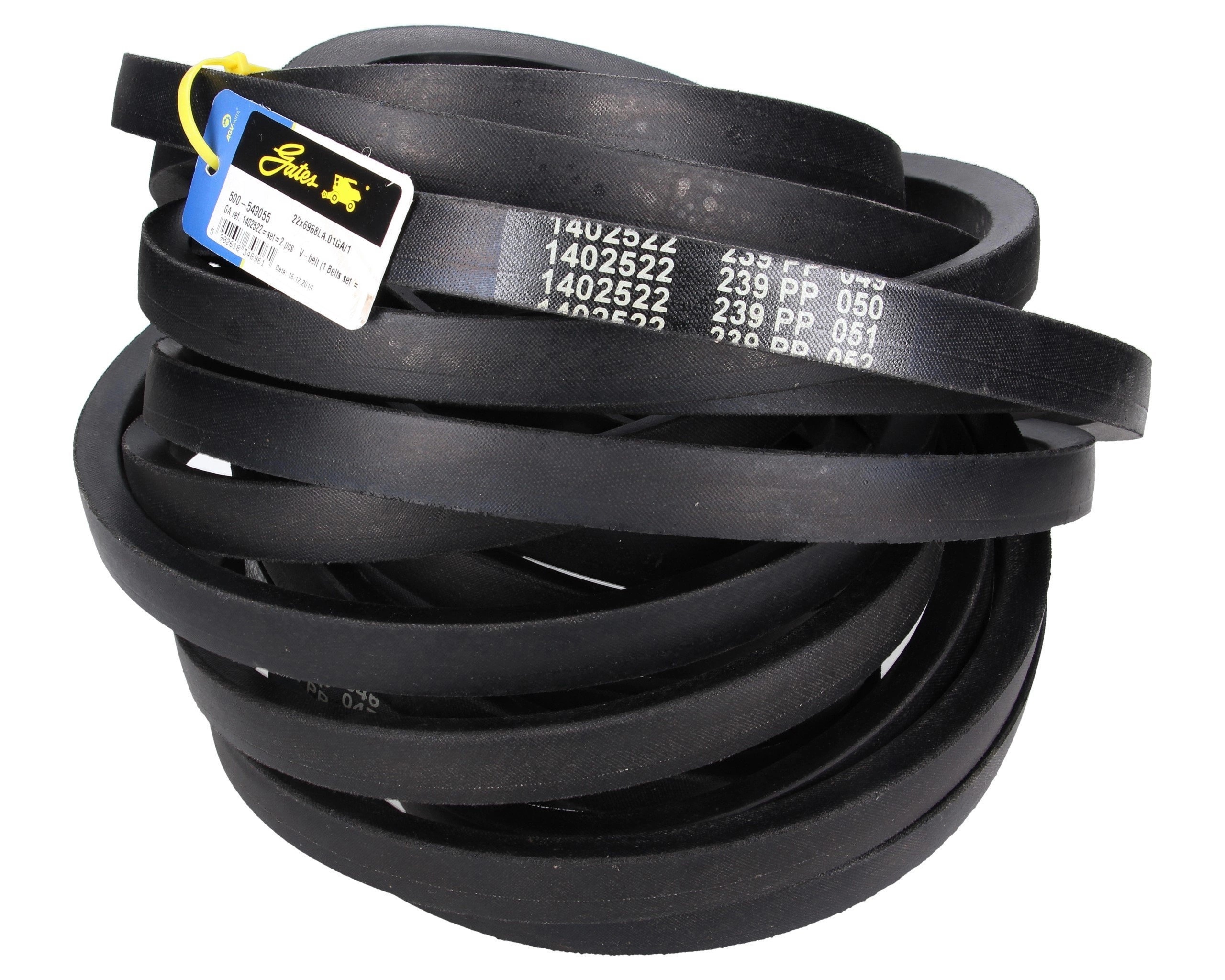 Klínový řemen 22x6968 Claas 549055, 644368 Gate