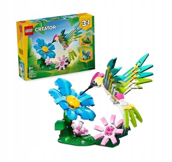 Lego(r) Creator 31384 Barevný Kolibřík