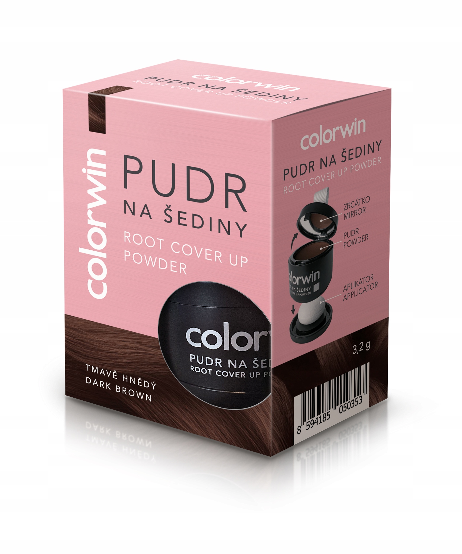 

Colorwin Retouch Puder do włosów na odrosty C.brąz