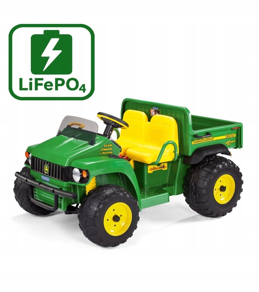 Ciężarówka na Akumulator John Deere Gator Hpx 12V 13Ah Peg Perego LiFePO4