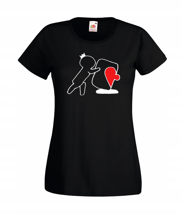 

XL Koszulka Damska Dla Zakochanych Miłość Wzory