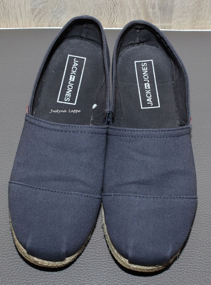 Buty męskie materiałowe R 40,5 typ Espadryle WYPRZEDAŻ Marka Jack&Jones