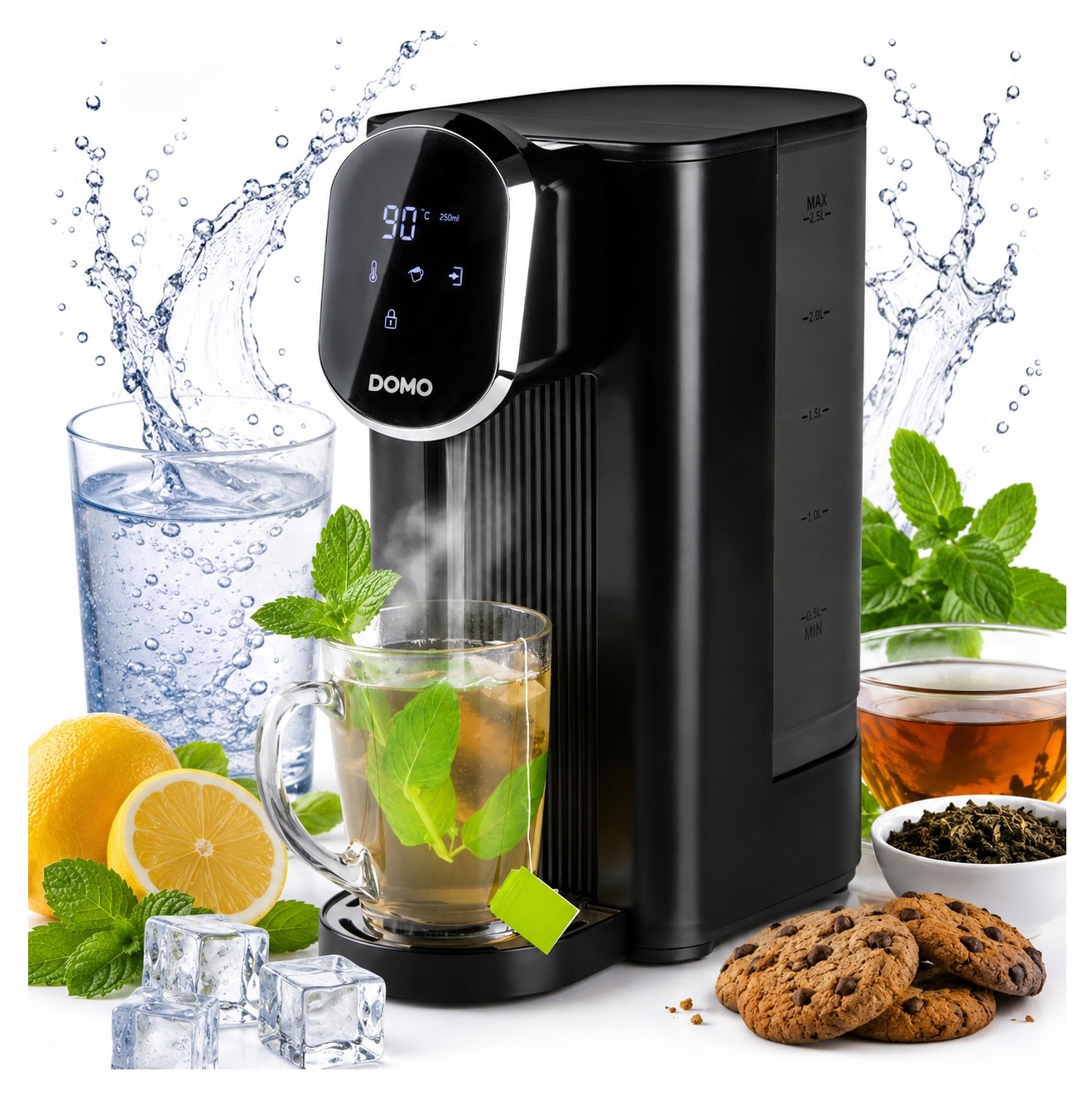 Domo DO524WK Aqua Express Dyspenser Gorącej Wody 2,5L 2600W