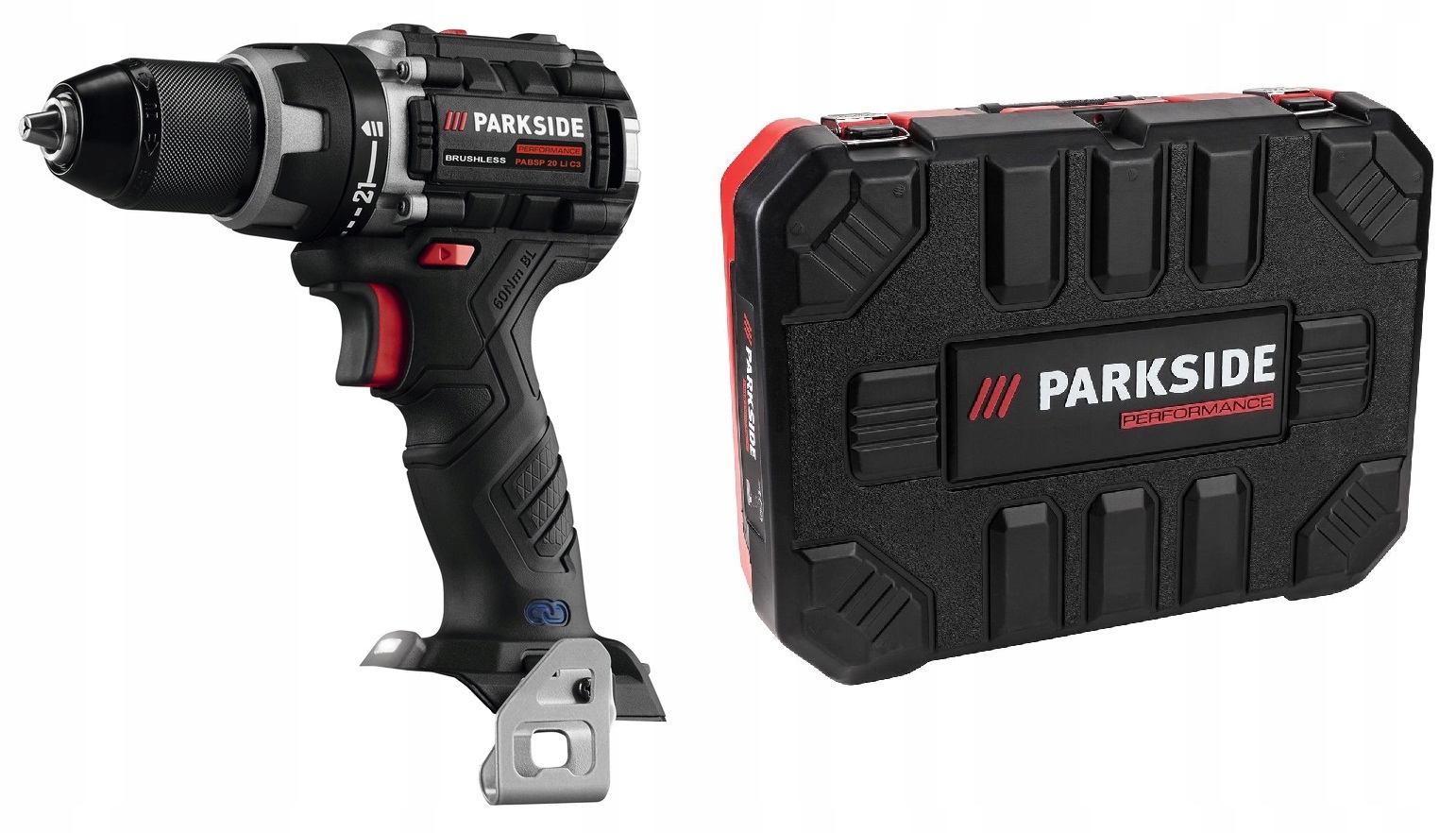 Parkside Akumulatorowa Wiertarkowkretarka Pabsp 20-Li Wiertarka Wkretarka