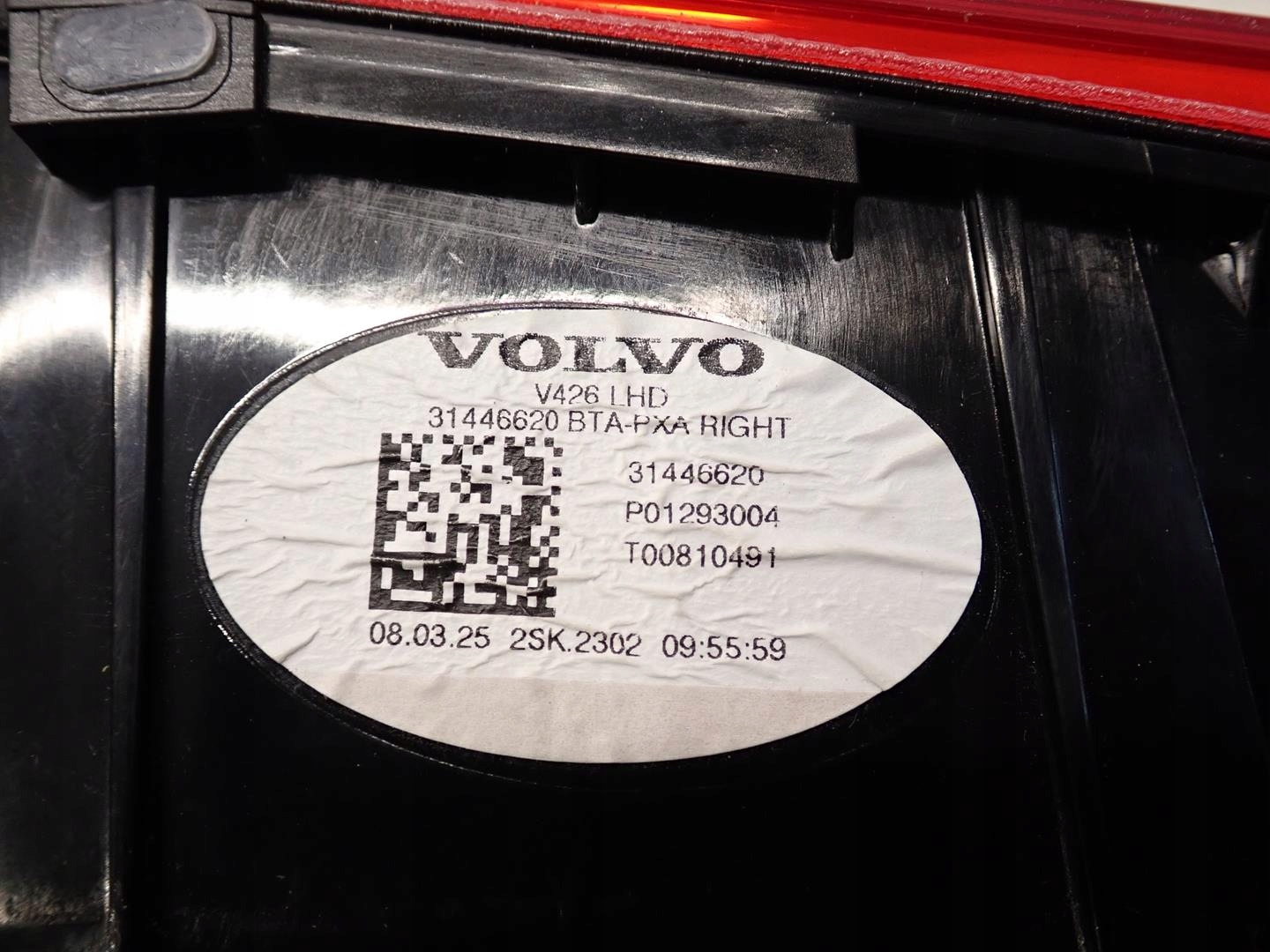 light rear part rear right VOLVO XC60 II 2017- 31446620
