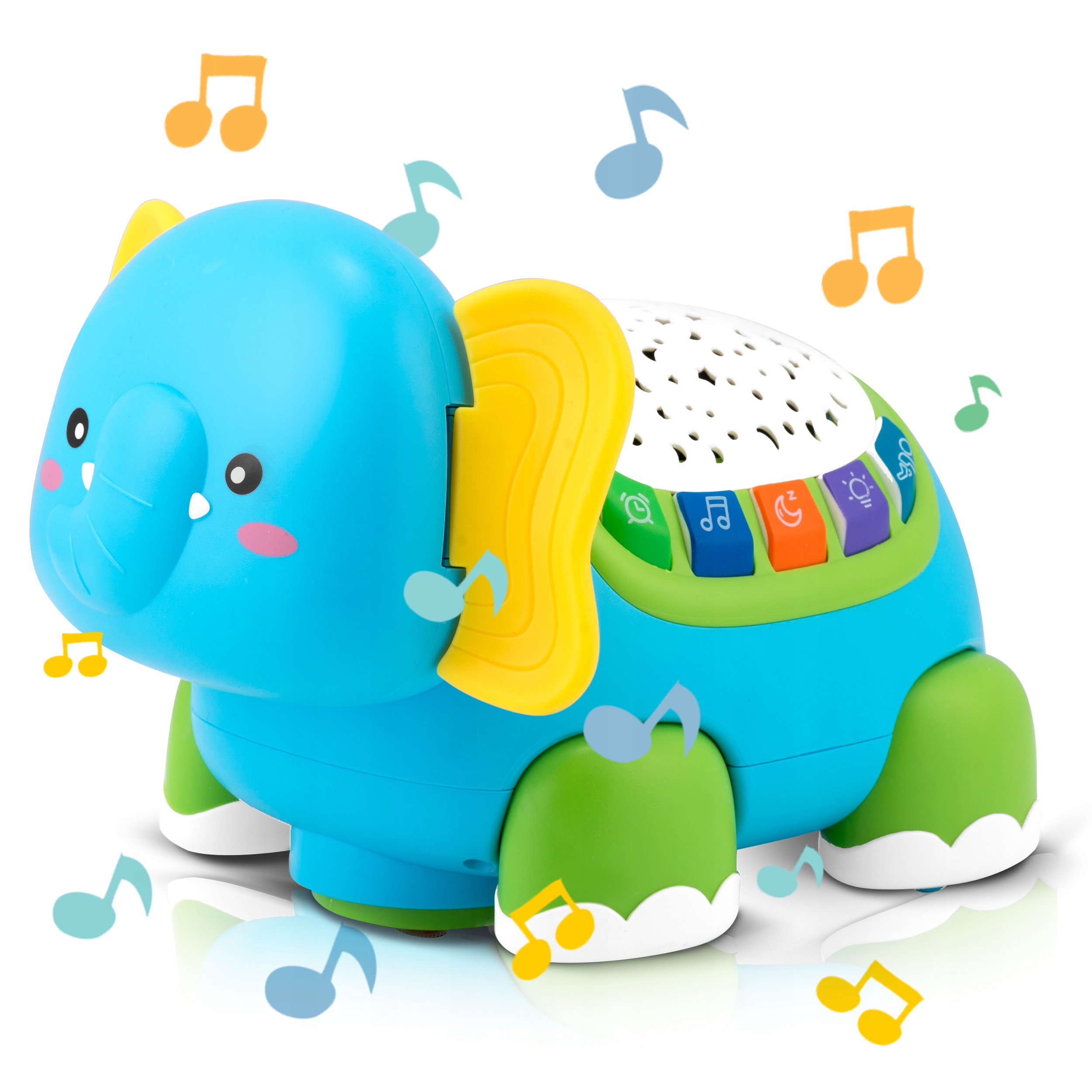 РОЗВИВАЮЧА ІГРАШКА ІНТЕРАКТИВНИЙ СЛОНЕНИК RK-755 RICOKIDS Бренд RicoKids