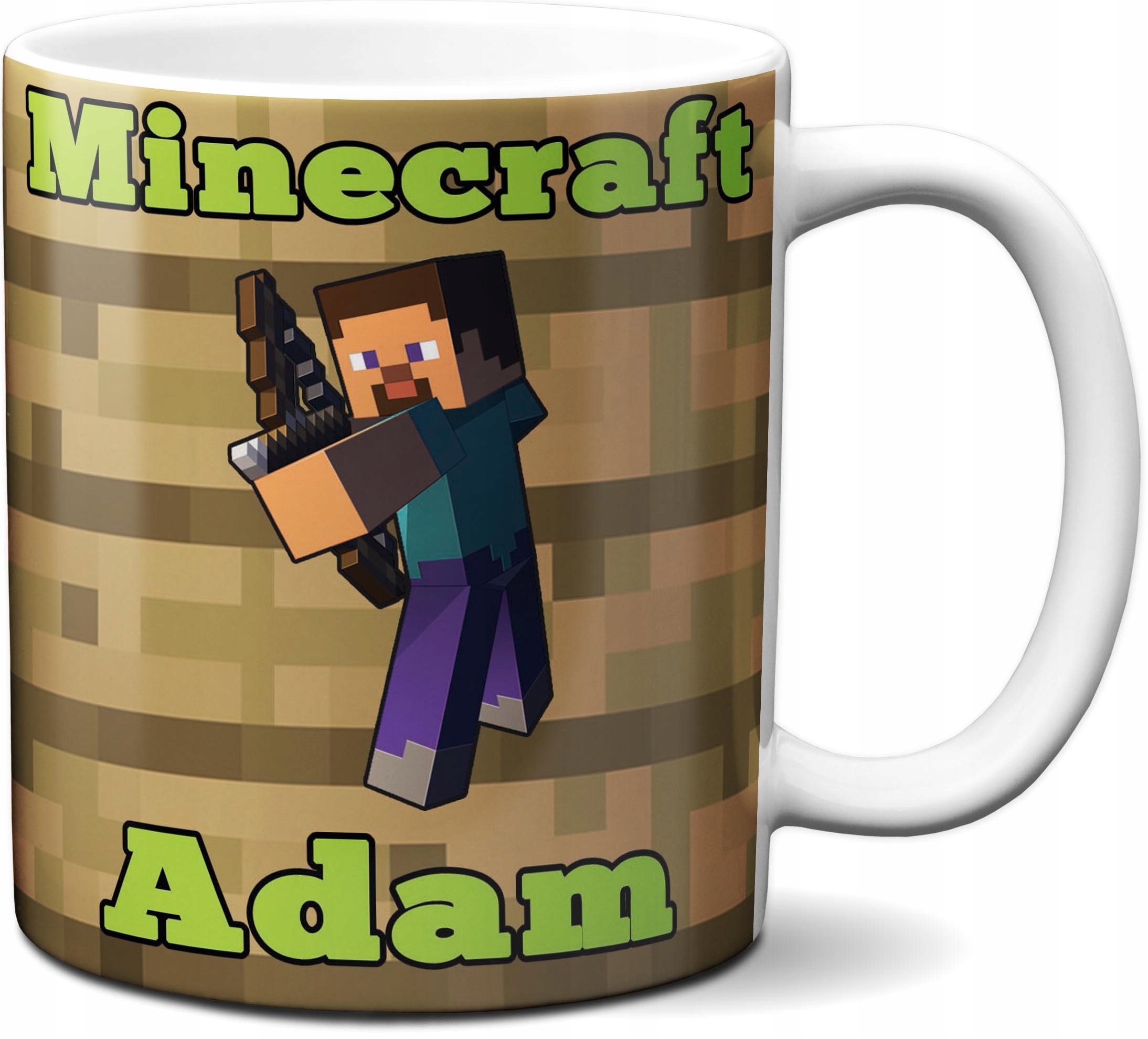 

Kubek Minecraft Dla Dziecka Upominek+imię