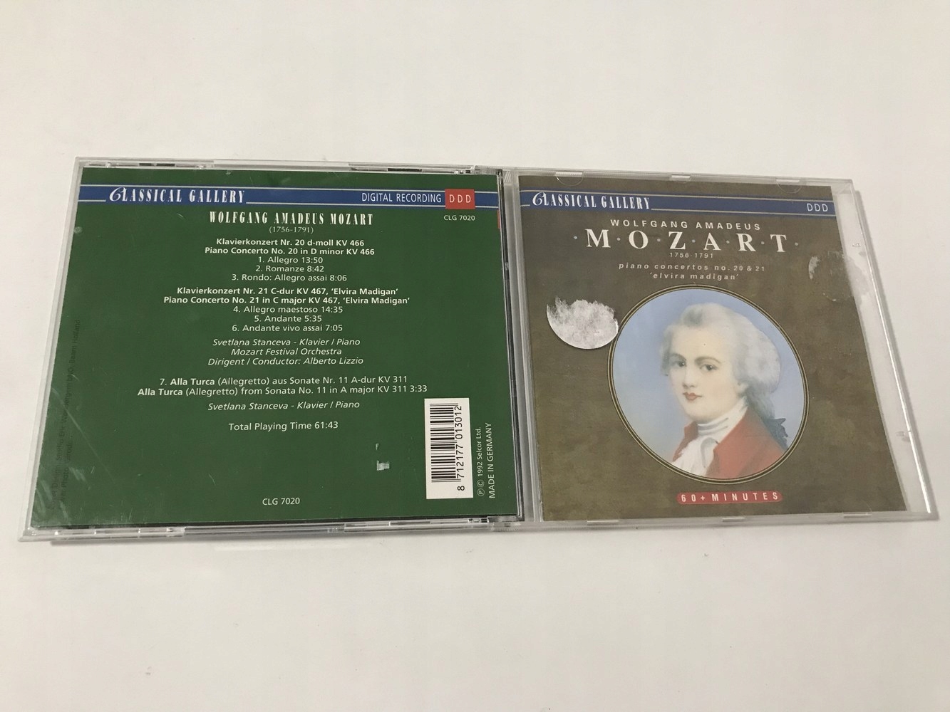 CD　Concertos　20,21　5/6　No.　STAN　Piano　Sklepy,　w　Opinie,　Ceny　Mozart　14239432198