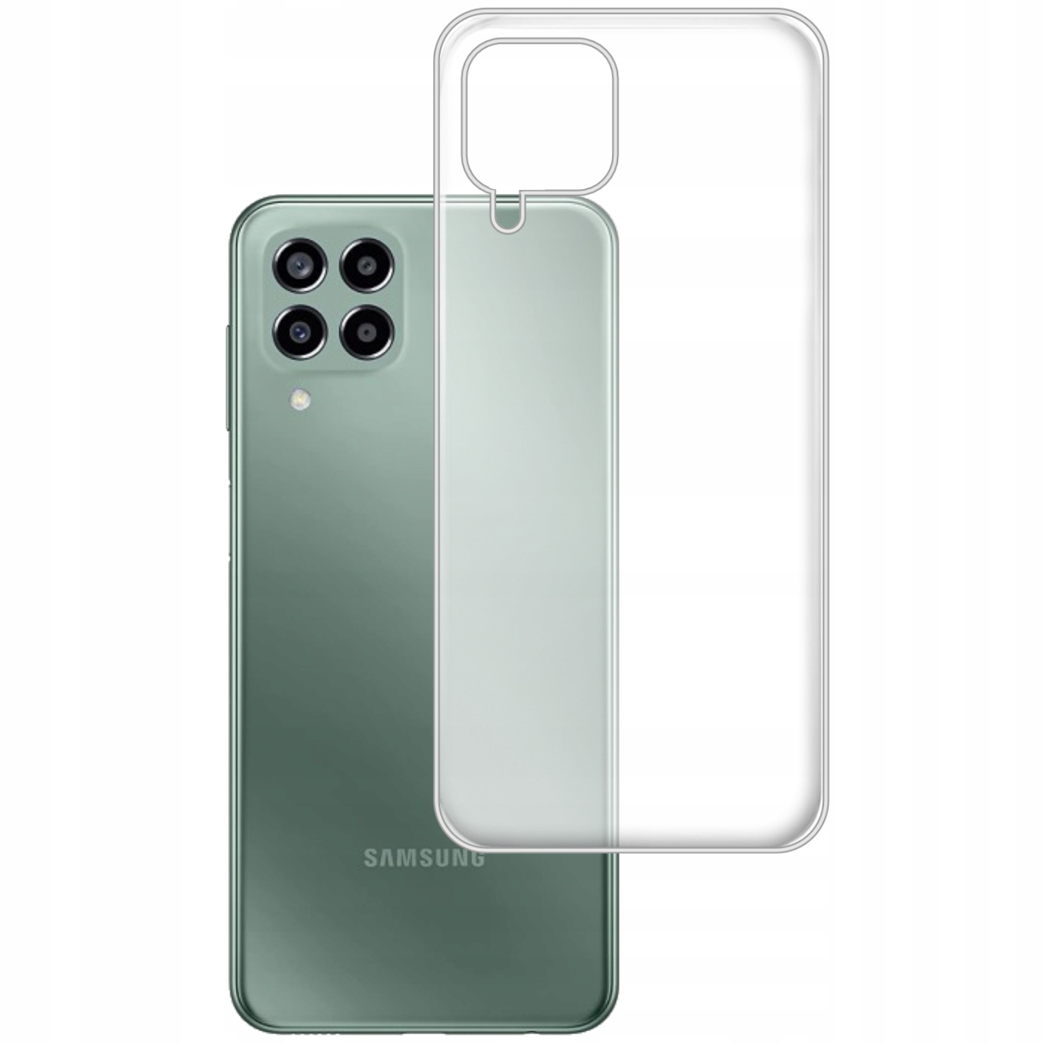 

Etui Do Samsung Galaxy M33 5G Gumowe Slim Clear