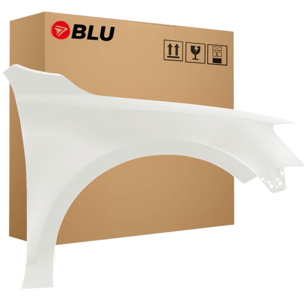 Blu Blatník Vw Jetta VI 6 LB9A pravý bílý 10-18 přední CandyWeiss
