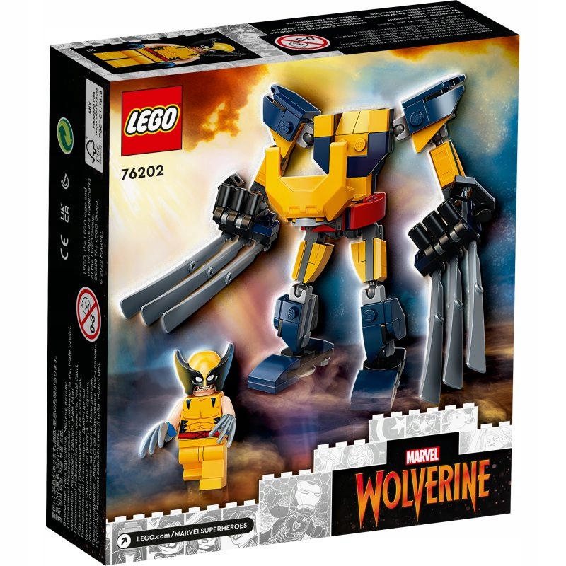 

Lego Marvel Mechaniczna Zbroja Wolverine’a 76202