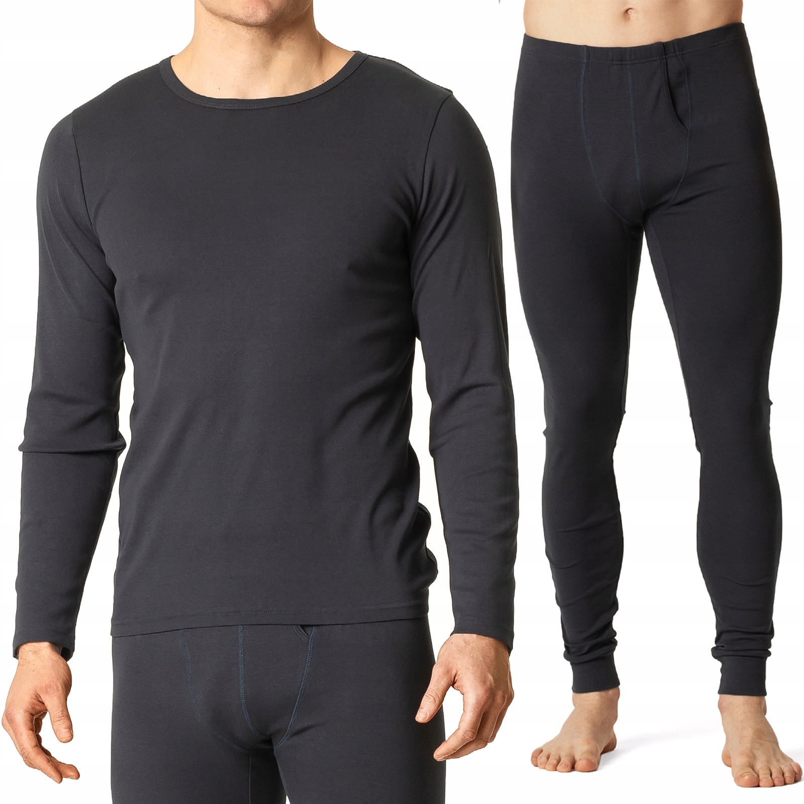 Termoaktivní bavlněný komplet pánského tričko a kalhotek Atlantic XXL